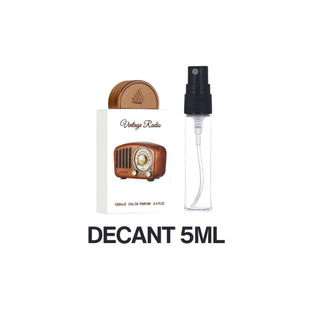 DECANT LATTAFA VINTAGE RADIO 5ML