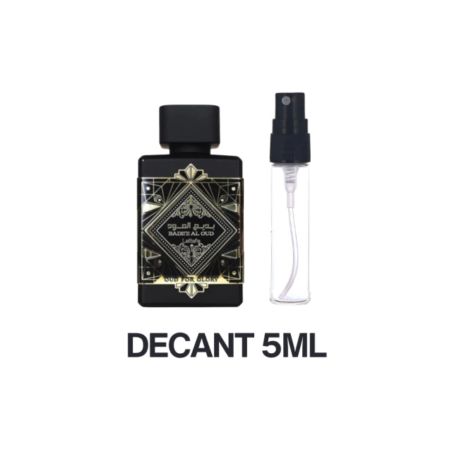 DECANT LATTAFA BADEE AL OUD FOR GLORY 5ML