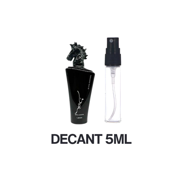 DECANT LATTAFA MAAHIR BLACK 5ML