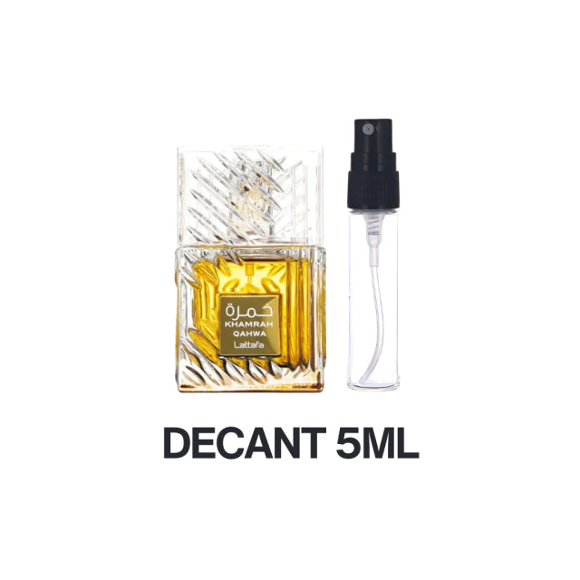DECANT LATTAFA KHAMRAH QAHWA 5ML