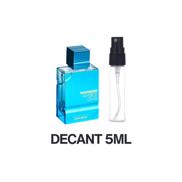 DECANT AL HARAMAIN AMBER OUD AQUA DUBAI 5ML