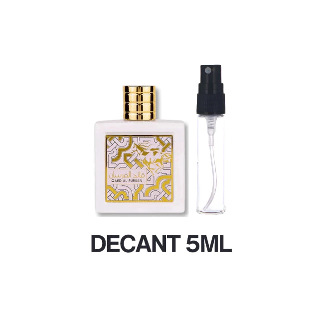 DECANT LATTAFA QAED AL FURSAN WHITE 5ML