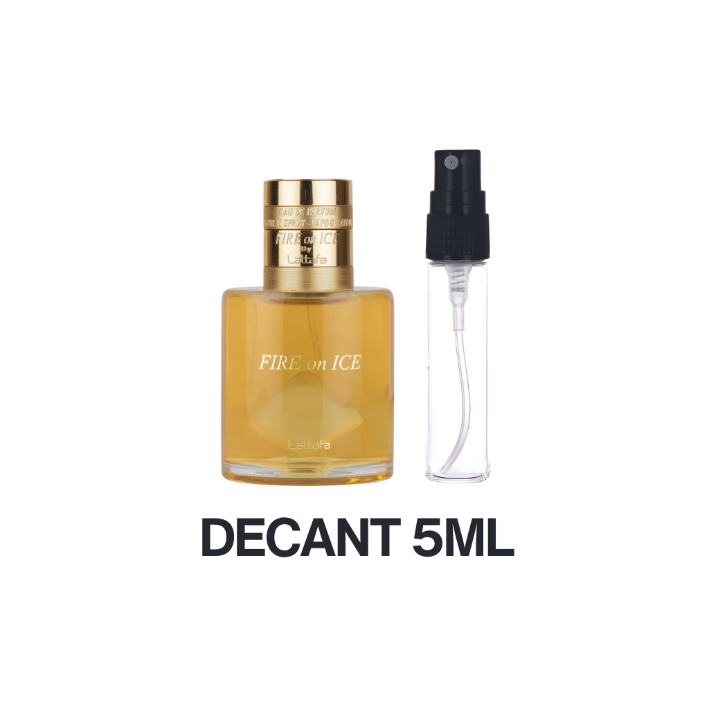 DECANT LATTAFA FIRE ON ICE 5ML