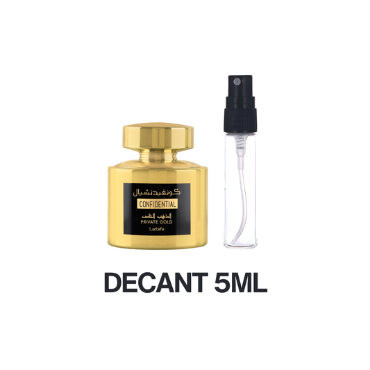 DECANT LATTAFA CONFIDENTIAL 5ML