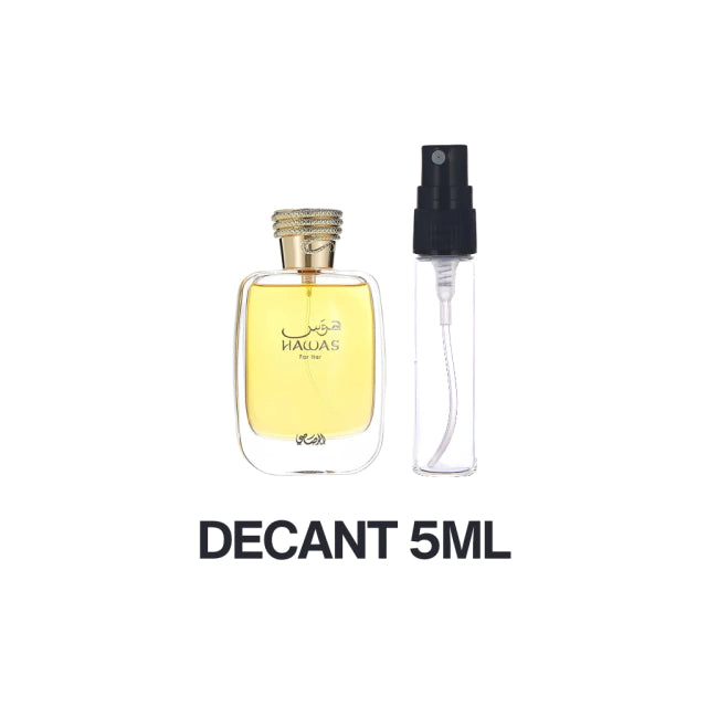 DECANT RASASI HAWAS FOR HER 5ML