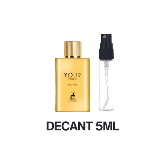 DECANT MAISON ALHAMRA YOUR TOUCH LEATHER 5ML