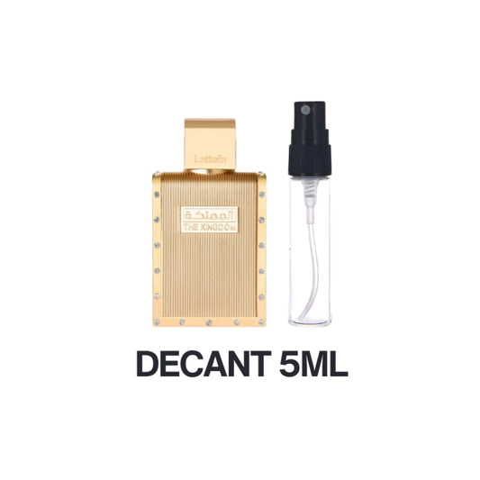 DECANT LATTAFA THE KINGDOM MAN 5ML