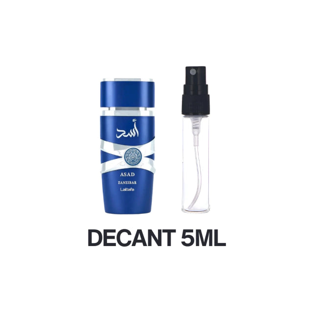 DECANT LATTAFA ASAD ZANZIBAR 5ML