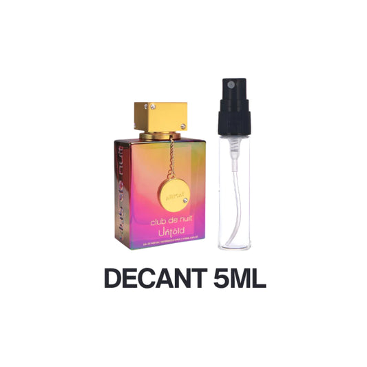 DECANT ARMAF CLUB DE NUIT UNTOLD 5ML